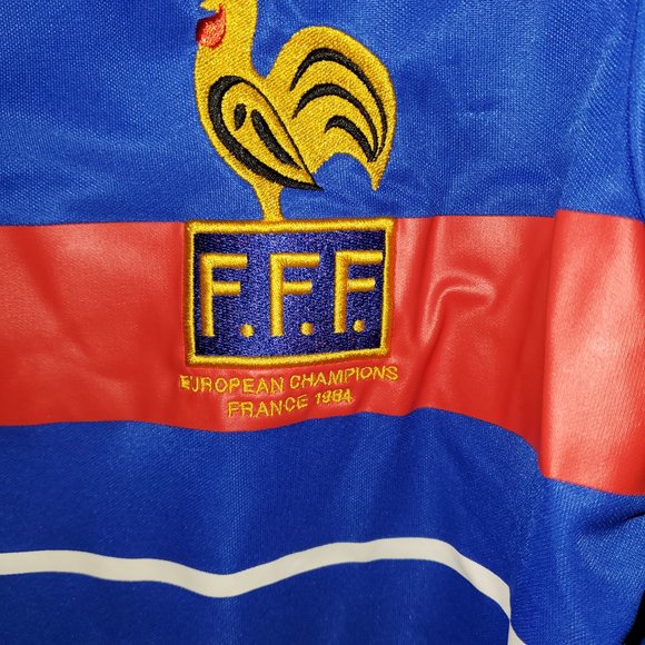 Adidas France 1984 European Championship jersey WTH BONUS - Picture 2 of 9